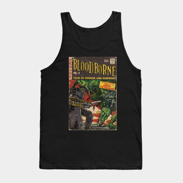 Bloodborne - comic cover fan art Tank Top by MarkScicluna